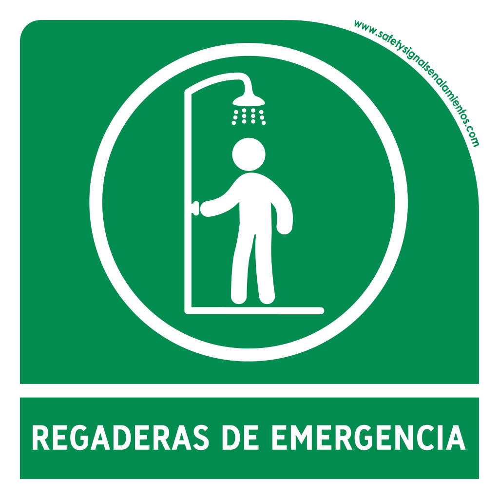 Regaderas Con Leyenda Safetysignal